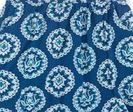 Boden Easy Jersey Skirt, Ceramic Blue Woodblock 34698712