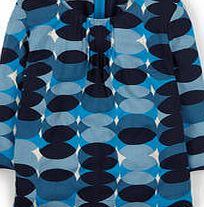 Boden Easy Printed Top, Blue Overlapping Spot 34311217