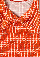 Boden Easy Vest, Bright Orange Block Geo 34114876