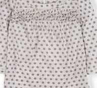 Boden Edith Top, Ivory/Grey Flower Stamp 34715359