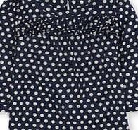 Boden Edith Top, Navy/Ivory Flower Stamp 34715433