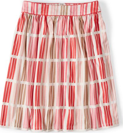 Boden, 1669[^]34786152 Elise Skirt Pinks Retro Stripe Boden, Pinks