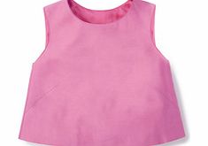Boden Embellished Button Back Top, Bright Pink 34488056