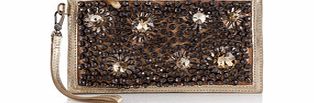 Boden Embellished Clutch, Gold,Black 34228924