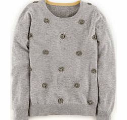 Embellished Jumper, Grey,Mid Pink,Blue 34254201