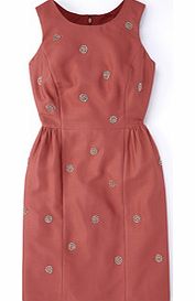 Boden Embellished Spot Dress, Pink Bronze 34318907