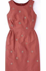 Boden Embellished Spot Dress, Pink Bronze 34318907