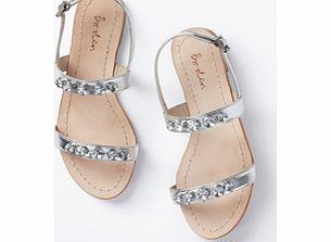 Boden Embellished Summer Sandal, Silver,Tan 34054189