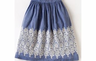 Boden Emily Skirt, Blue Chambray,Pink Chambray 34079541