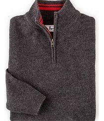 Boden Everyday Half Zip, Topaz,Grey,Rural,Blue 34219113