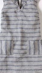 Boden Everyday Tunic Dress, Blue/Ivory Stripe 34135848