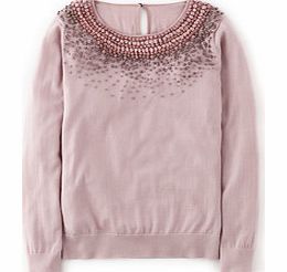 Fancy French Knot Jumper, Light Pink 34462788