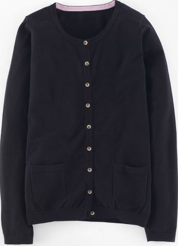 Boden, 1669[^]34699140 Favourite Cardigan Black Boden, Black 34699140