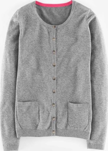 Boden, 1669[^]34699470 Favourite Cardigan Grey Boden, Grey 34699470