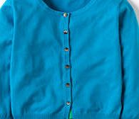 Boden Favourite Cropped Cardigan, Bright Topaz 34033639