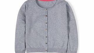 Boden Favourite Cropped Cardigan, Grey,Black,Leafy