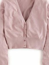 Boden Favourite Cropped Cardigan, Light Pink 34257840