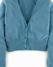 Boden Favourite Cropped Cardigan, Placid Blue 34257394