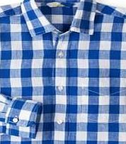 Boden Favourite Linen Shirt, Blue 34492793