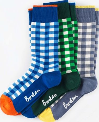 Boden, 1669[^]34952028 Favourite Socks Gingham Boden, Gingham 34952028