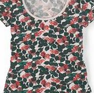 Boden Favourite Tee, Red Vintage Floral 34729764