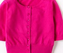 Boden Fifties Cropped Cardigan, Party Pink 34042549
