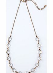 Boden Fine Stone Necklace, Crystal,Pink,Teal 34239541