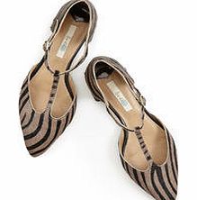 Boden Flat T-bar Point, Grey Zebra 34209445
