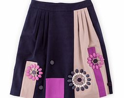 Boden Francesca Skirt, Blue 34363440