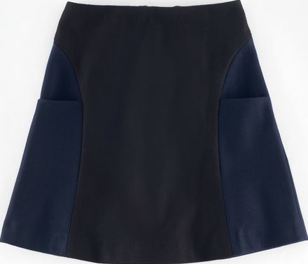 Boden, 1669[^]35197144 Freya Colourblock Skirt Black Boden, Black