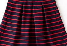 Boden Full Ponte Skirt, Navy/Bright Red 33971078