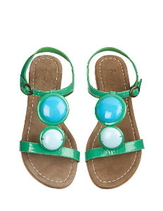 Fun Trimmed Sandals