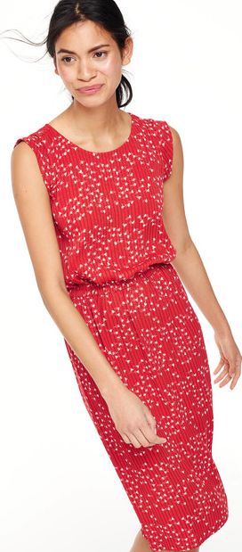 Boden Gaby Party Dress Rouge Footprints Boden, Rouge