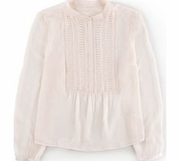 Boden Georgina Blouse, White,Purple 34319574