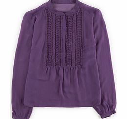 Boden Georgina Blouse, White,Purple 34319673