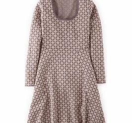 Boden Glamorous Knitted Dress, Grey 34264754