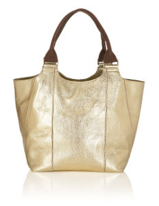 Boden Grainy Leather Shopper