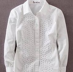 Boden Great White Shirt, White Broderie 33722588
