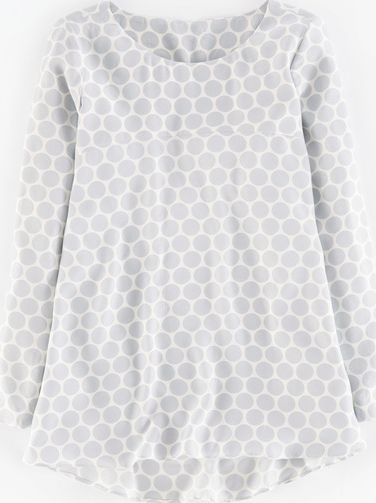 Boden, 1669[^]35167303 Groovy Swing Top Silver Spot Boden, Silver Spot