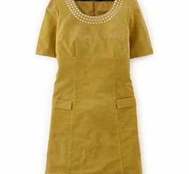 Boden Hampshire Dress, Gold 34323733