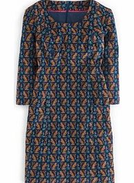 Boden Hartland Dress, Blue,Faded Fatigue