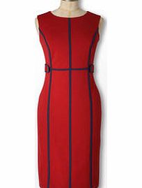 Boden Holborn Dress, Russet Red,Black 33705401