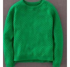 Boden Honeycomb Stitch Jumper, Bright Green,Red 33672965