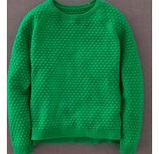 Boden Honeycomb Stitch Jumper, Bright Green,Red 33672973