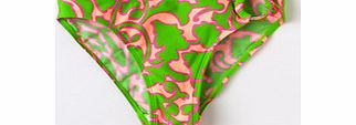 Boden Hoop Detail Bikini Bottom, Multi Damask