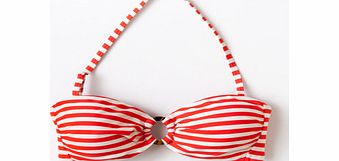 Boden Hoop Detail Bikini Top, Fruit Punch/Ivory,Light