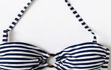 Boden Hoop Detail Bikini Top, Light Navy/Ivory 33943119