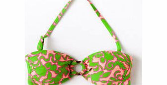 Hoop Detail Bikini Top, Multi Damask Swirl