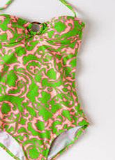Hoop Detail Swimsuit, Multi Damask Swirl 33942137