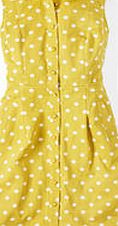Boden Iris Shirt Dress, Sulphur Small Spot 34836775